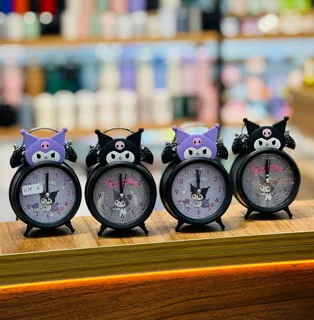 ساعت زنگدار کرومی